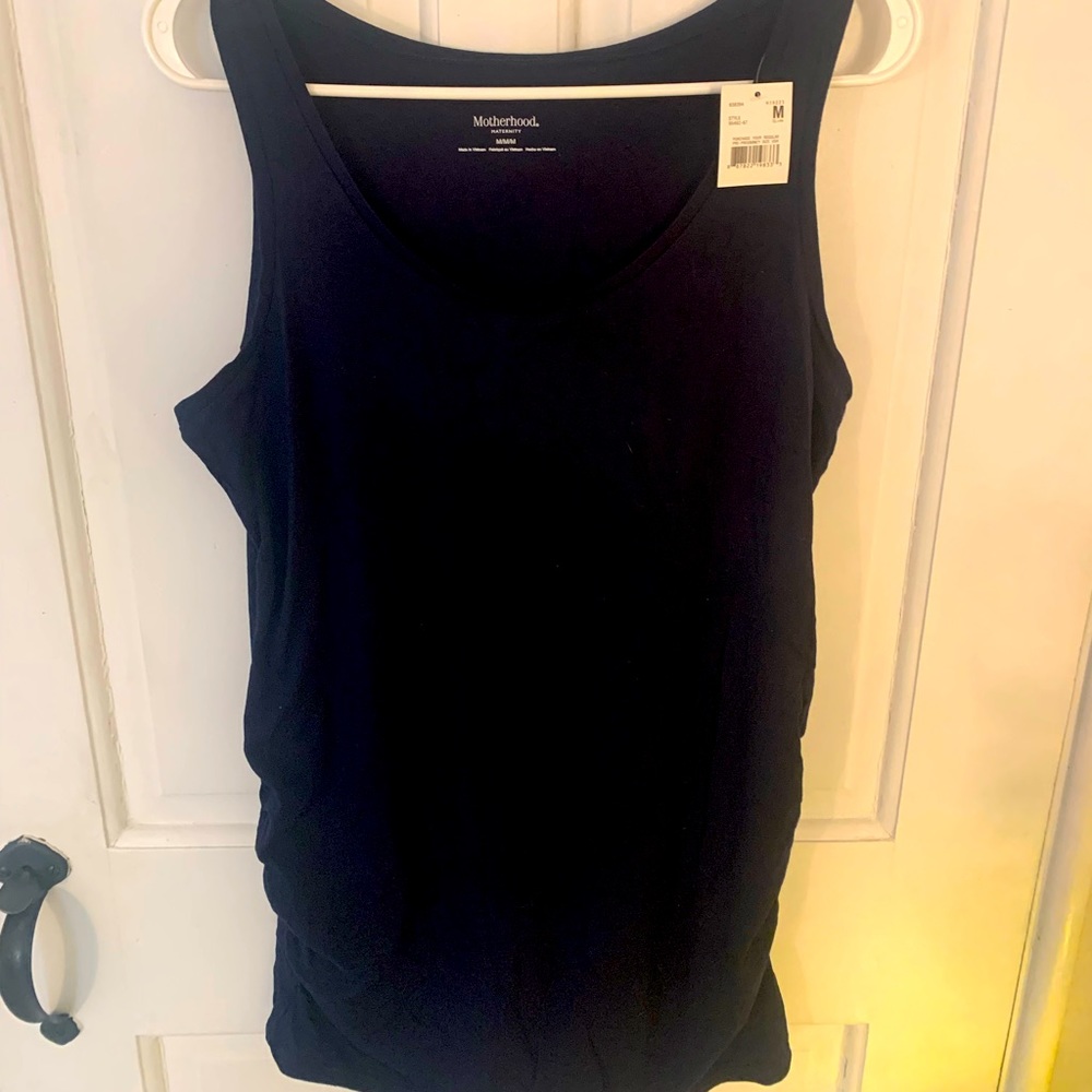 Motherhood maternity sleeveless shirt